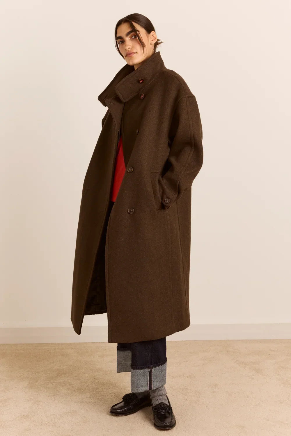 Veloria - Manteau Ambre
