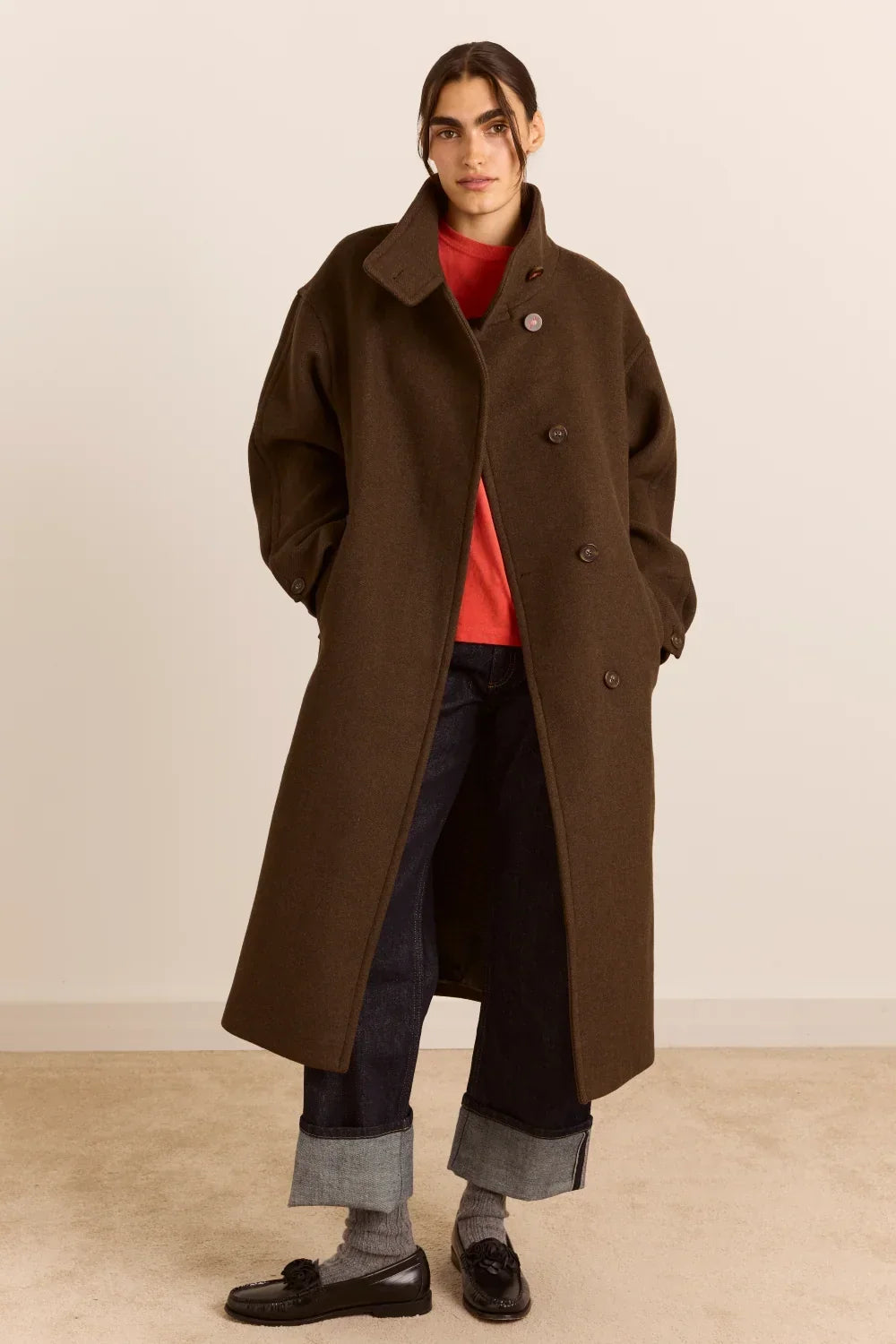Veloria - Manteau Ambre
